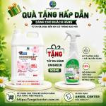 [CTBH] Nước giặt xả cao cấp UniGreen PLUS - Hương Tulip (Túi 3200ml) - Tặng Tẩy lồng giặt và Tẩy đa năng