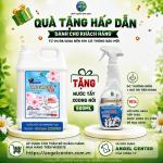 [CTBH] Nước giặt xả cao cấp UniGreen PLUS - Hương Hoa hồng (Túi 3200 ml) - Tặng Tẩy lồng giặt và Tẩy xoong nồi