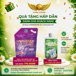 [CTBH] Nước giặt xả cao cấp UniGreen PLUS - Hương Tulip & Hoa hồng  (Túi 3200ml) - Tặng Dầu gội nam Unigreen 500ml 